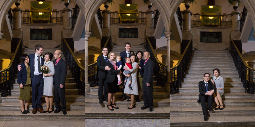 Wedding photographer for Ealing Town Hall